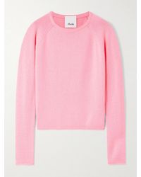Allude - Pullover Aus Einer Baumwoll-Kaschmirmischung - Lyst