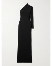 Solace London - Joana One-Sleeve Crepe Gown - Lyst