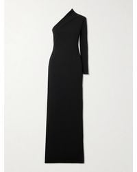 Solace London - Joana One-Sleeve Crepe Gown - Lyst