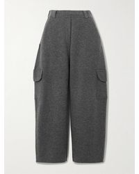 Lisa Yang - Azaria Cashmere Barrel-Leg Cargo Pants - Lyst