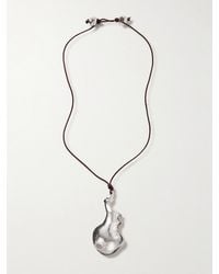 Alighieri - The Bones Of Rebirth Recycled And Leather Necklace - Lyst