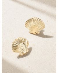 Mateo - Large Venus 14-Karat Earrings - Lyst