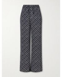Donde Esteban - Estrellitas Y Olas Printed Woven Straight-Leg Pants - Lyst