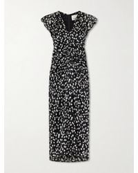 Isabel Marant - Lyndsay Floral-Print Chiffon Midi Dress - Lyst