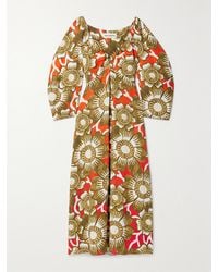 Mara Hoffman - Net Sustain Ophelia Floral-Print Hemp Maxi Dress - Lyst