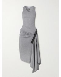 Loewe - Asymmetric Long Dress - Lyst