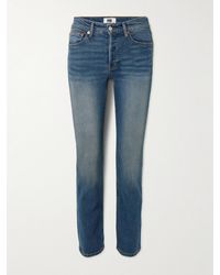 RE/DONE - Pamela Anderson The Anderson Mid-Rise Slim-Leg Jeans - Lyst