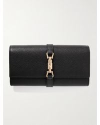 Gucci - Jackie 1961 Embellished Textured-Leather Continental Wallet - Lyst