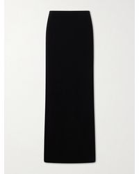 ÉTERNE - Emma Matte Jersey Midi Skirt - Lyst