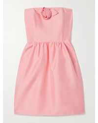 BERNADETTE - Lena Embellished Taffeta Mini Dress - Lyst