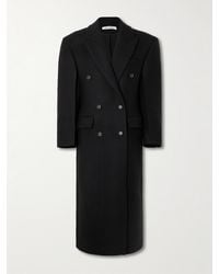 Rohe - Hourglass Double-Breasted Wool Coat - Lyst