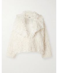 STAUD - Soprano Oversized Plush Jacket - Lyst