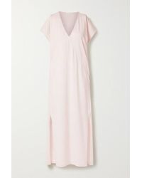 Skin Sylvia Kaftan Aus Pima-baumwoll-jersey - Pink