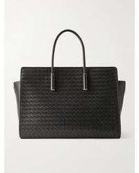 Bottega Veneta - Barbara Intrecciato Leather Tote - Lyst