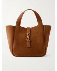 Saint Laurent - Le 5 À 7 Baby Bea Suede Shoulder Bag - Lyst
