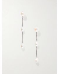 Sophie Buhai - Sterling And Pearl Earrings - Lyst