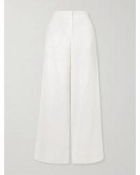 ANDRES OTALORA - Me Hablas Linen Wide-Leg Pants - Lyst