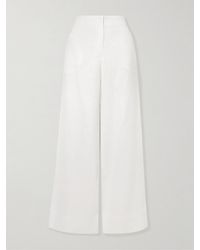 ANDRES OTALORA - Me Hablas Leinenhose Mit Weitem Bein - Lyst