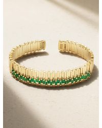 Suzanne Kalan - 18-Karat Emerald Bangle - Lyst