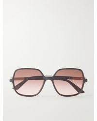 Chloé - Judy Round-Frame Acetate Sunglasses - Lyst