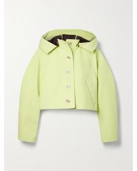 Ulla Johnson - Yves Cropped Cotton Hooded Jacket - Lyst