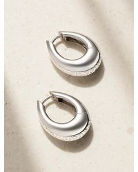 ANANYA - Chakra Icon 18-Karat Diamond Hoop Earrings - Lyst
