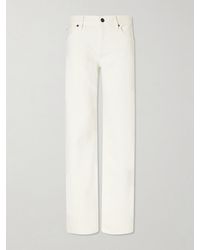 FRAME - The Saturday Low-Rise Straight-Leg Jeans - Lyst