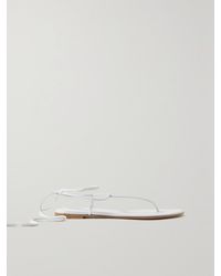 Gianvito Rossi - Gwyneth Sandalen Aus Leder - Lyst