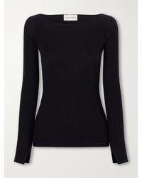 High Sport - Bara Ribbed Cotton And Cashmere-Blend Sweater - Lyst