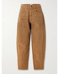 Isabel Marant - Oriane Halbhohe Barrel-Jeans - Lyst