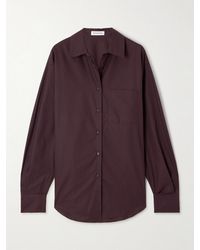 Frankie Shop - Chemise En Popeline De Coton Biologique Lui - Lyst