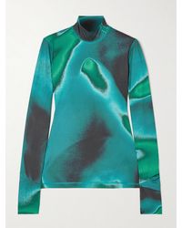 Aztech Mountain - Next To Skin Printed Stretch-Jersey Turtleneck Base Layer - Lyst