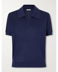 JOSEPH - Niata Silk Polo Shirt - Lyst