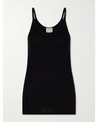 Calvin Klein - Alicia Cotton-Blend Jersey Tank Top - Lyst