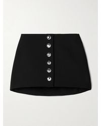 KHAITE - Jaxon Cady Mini Skirt - Lyst