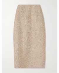 Blazé Milano - Sussex Alpaca And Wool-Blend Midi Skirt - Lyst