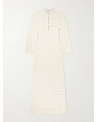 Eres - Madone Open-Knit Maxi Dress - Lyst