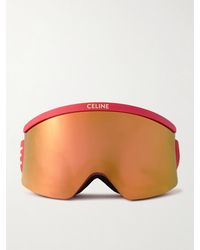 Celine - Mirrored Ski Goggles - Lyst
