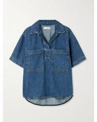 FRAME - Organic Denim Shirt - Lyst