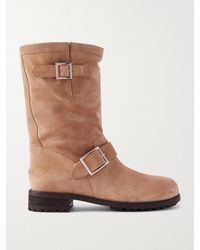 Jimmy Choo - 'Biker Mid' Boots - Lyst