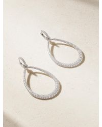 Irene Neuwirth - Swing 18-Karat Diamond Hoop Earrings - Lyst
