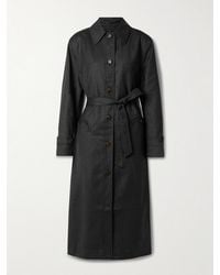 Blazé Milano - Astoria Basoto Wool Trench Coat - Lyst