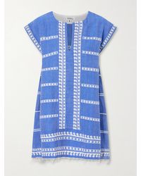 lemlem - Elina Cotton-Gauze Coverup - Lyst