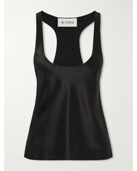 ÉTERNE - Hedi Silk-Blend Satin Tank - Lyst