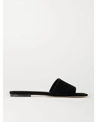 Aeyde - Anna Suede Slides - Lyst