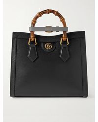 Gucci - Diana Small Textured-Leather Tote - Lyst