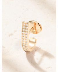 Repossi - Berbere 18-Karat Rose- Diamond Single Earring - Lyst