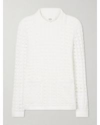 arch4 - Sunny Crocheted Cotton Sweater - Lyst