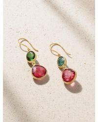 Pippa Small - Iris 18-Karat Tourmaline Earrings - Lyst