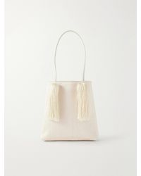 Le Sundial - Le Salon Tasseled Dupioni Clutch - Lyst